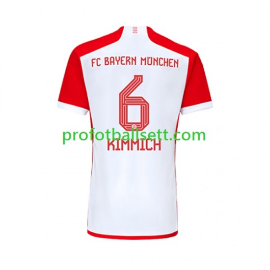 Fotballdrakt FC Bayern München Joshua Kimmich 6 Herre Hjemmekit 2023-2024 Kortermet