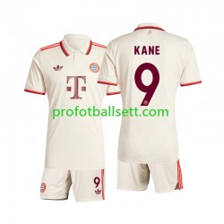 Fotballdrakt FC Bayern München Kane 9 Barn Tredjekit 2024-2025 Kortermet