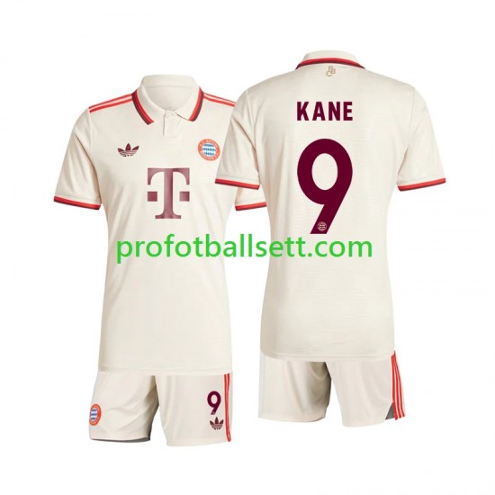 Fotballdrakt FC Bayern München Kane 9 Barn Tredjekit 2024-2025 Kortermet
