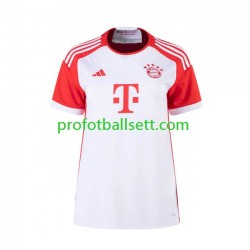 Fotballdrakt FC Bayern München Dame Hjemmekit 2023-2024 Kortermet