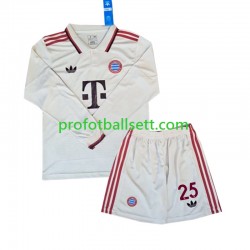 Fotballdrakt FC Bayern München Muller 25 Barn Tredjekit 2024-2025 Langermet
