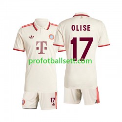 Fotballdrakt FC Bayern München Olise 17 Barn Tredjekit 2024-2025 Kortermet