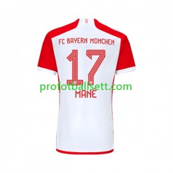 Fotballdrakt FC Bayern München Sadio Mane 17 Herre Hjemmekit 2023-2024 Kortermet