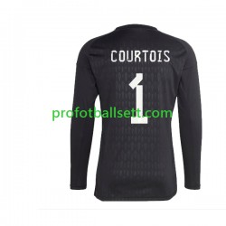 Fotballdrakt Belgia Keeper Courtois 1 Herre Bortekit 2022 Langermet