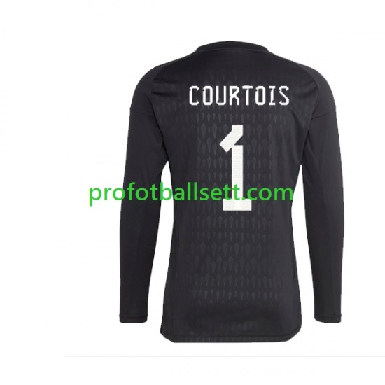 Fotballdrakt Belgia Keeper Courtois 1 Herre Bortekit 2022 Langermet