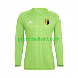 Fotballdrakt Belgia Keeper Herre Hjemmekit 2021-22 Langermet