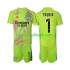 Fotballdrakt Benfica Keeper Anatolij Trubin 1 Barn Hjemmekit 2024-2025 Kortermet