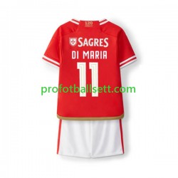 Fotballdrakt Benfica Di Maria 11 Barn Hjemmekit 2023-2024 Kortermet