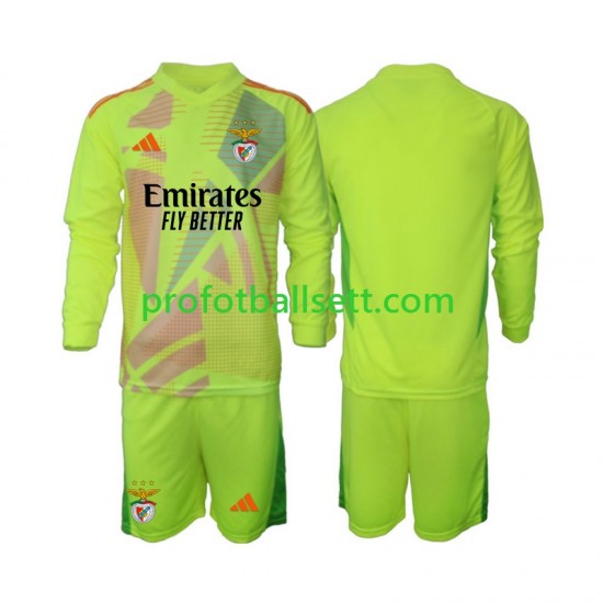 Fotballdrakt Benfica Keeper Barn Hjemmekit 2024-2025 Langermet