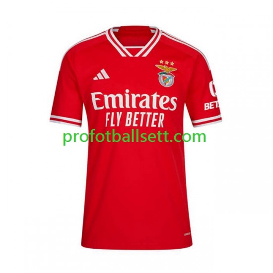 Fotballdrakt Benfica Herre Hjemmekit 2023-2024 Kortermet