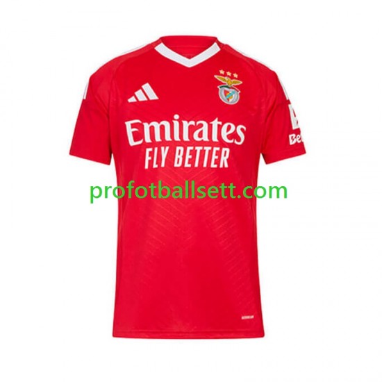 Fotballdrakt Benfica Herre Hjemmekit 2024-2025 Rød Kortermet