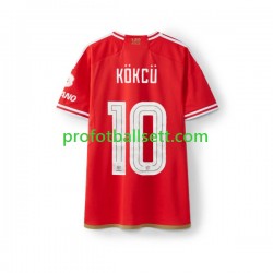 Fotballdrakt Benfica Orkun Kokcu 10 Herre Hjemmekit 2023-2024 Kortermet