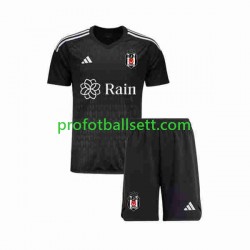 Fotballdrakt Besiktas Keeper Barn Hjemmekit 2023-2024 Kortermet