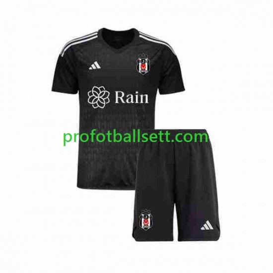 Fotballdrakt Besiktas Keeper Barn Hjemmekit 2023-2024 Kortermet