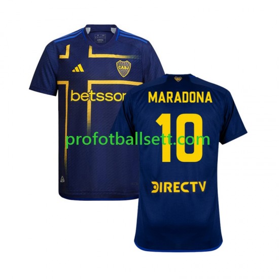 Fotballdrakt Boca Juniors MARADONA 10 Herre Tredjekit 2024-2025 Kortermet