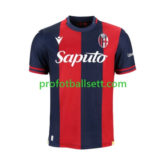 Fotballdrakt Bologna Herre Hjemmekit 2024-2025 Kortermet