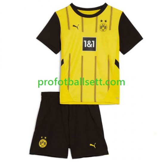 Fotballdrakt Borussia Dortmund Barn Hjemmekit 2024-2025 Kortermet