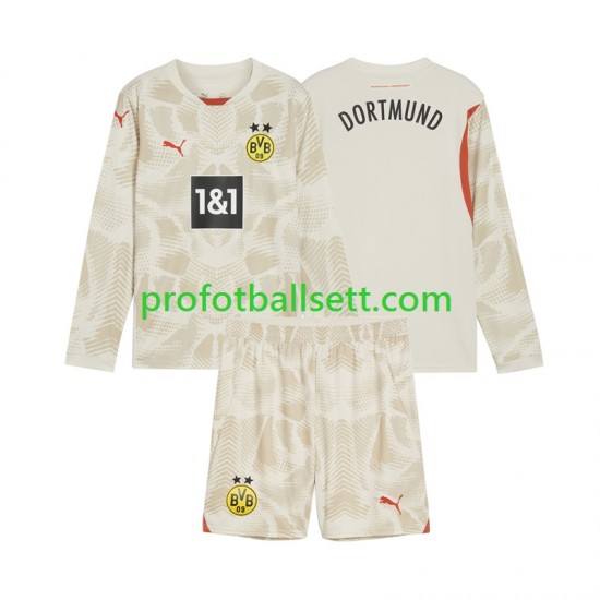 Fotballdrakt Borussia Dortmund Keeper Barn Hjemmekit 2024-2025 Langermet