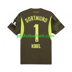 Fotballdrakt Borussia Dortmund Keeper Gregor Kobel 1 Herre Bortekit 2024-2025 Kortermet
