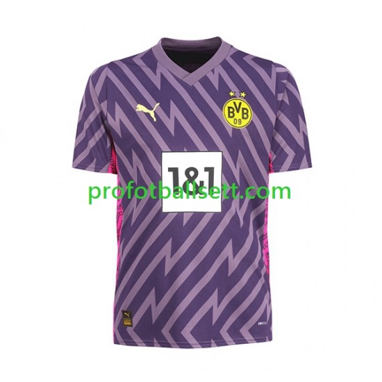Fotballdrakt Borussia Dortmund Keeper Herre Hjemmekit 2023-2024 Kortermet