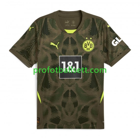 Fotballdrakt Borussia Dortmund Keeper Herre Hjemmekit 2024-2025 Kortermet