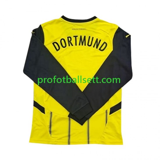 Fotballdrakt Borussia Dortmund Herre Hjemmekit 2024-2025 Langermet