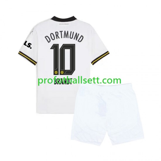 Fotballdrakt Borussia Dortmund Julian Brandt 10 Barn Tredjekit 2024-2025 Kortermet