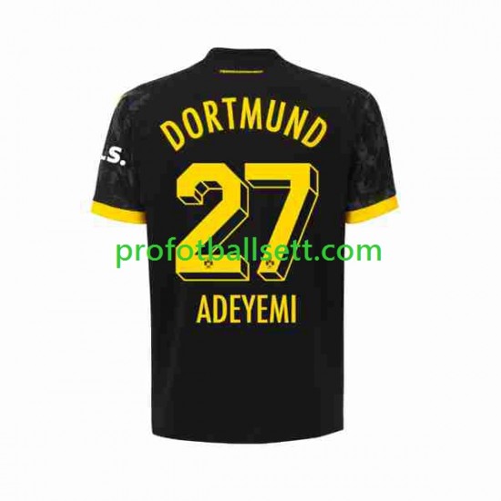 Fotballdrakt Borussia Dortmund Karim Adeyemi 27 Herre Bortekit 2023-2024 Kortermet