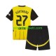 Fotballdrakt Borussia Dortmund Karim Adeyemi 27 Barn Hjemmekit 2024-2025 Kortermet