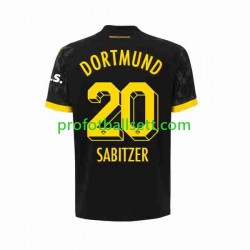 Fotballdrakt Borussia Dortmund Marcel Sabitzer 20 Herre Bortekit 2023-2024 Kortermet