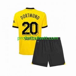 Fotballdrakt Borussia Dortmund Marcel Sabitzer 20 Barn Hjemmekit 2023-2024 Kortermet