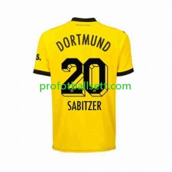 Fotballdrakt Borussia Dortmund Marcel Sabitzer 20 Herre Hjemmekit 2023-2024 Kortermet