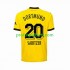 Fotballdrakt Borussia Dortmund Marcel Sabitzer 20 Herre Hjemmekit 2023-2024 Kortermet