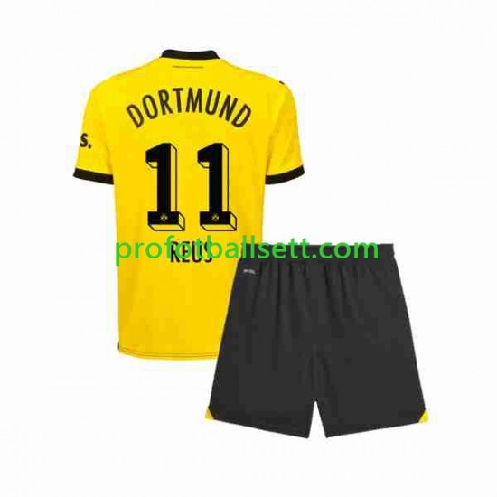 Fotballdrakt Borussia Dortmund Marco Reus 11 Barn Hjemmekit 2023-2024 Kortermet