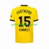 Fotballdrakt Borussia Dortmund Mats Hummels 15 Herre Hjemmekit 2023-2024 Kortermet