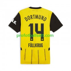 Fotballdrakt Borussia Dortmund Niclas Fullkrug 14 Herre Hjemmekit 2024-2025 Kortermet