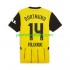 Fotballdrakt Borussia Dortmund Niclas Fullkrug 14 Herre Hjemmekit 2024-2025 Kortermet