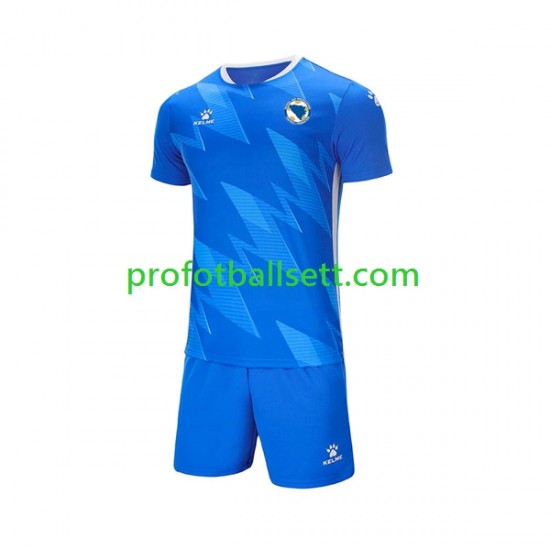 Fotballdrakt Bosnia og Herzegovina Barn Hjemmekit 2023 Kortermet