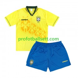 Retro Fotballdrakt Brasil Barn Hjemmekit 1994 Kortermet