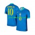 Fotballdrakt Brasil Neymar JR 10 Herre Bortekit 2024 Kortermet