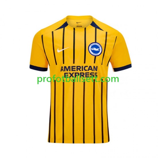 Fotballdrakt Brighton Hove Albion Herre Bortekit 2024-2025 Kortermet