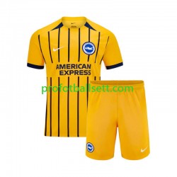 Fotballdrakt Brighton Hove Albion Barn Bortekit 2024-2025 Kortermet