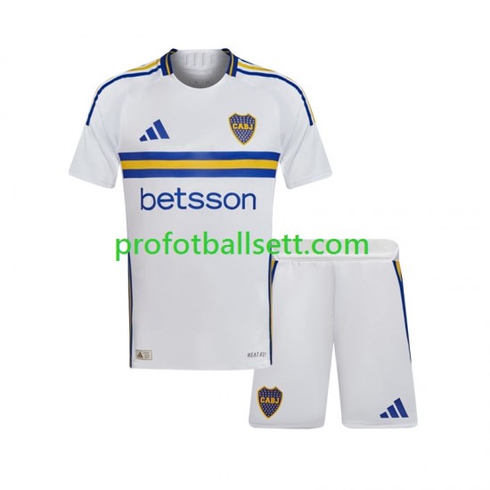 Fotballdrakt CA Boca Juniors Barn Bortekit 2024-2025 Kortermet