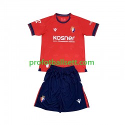 Fotballdrakt CA Osasuna Barn Hjemmekit 2024-2025 Kortermet