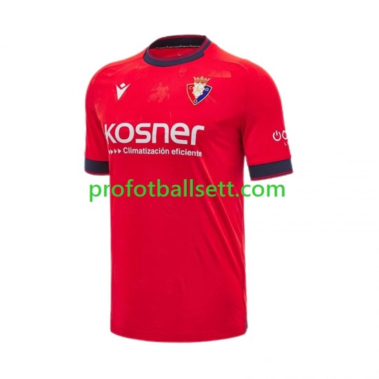 Fotballdrakt CA Osasuna Herre Hjemmekit 2024-2025 Kortermet