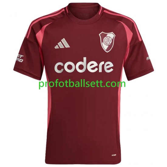 Fotballdrakt CA River Plate Herre Bortekit 2024-2025 Kortermet