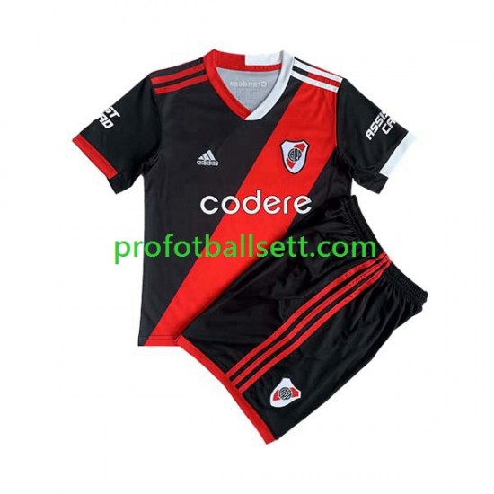 Fotballdrakt CA River Plate Barn Tredjekit 2023-2024 Kortermet