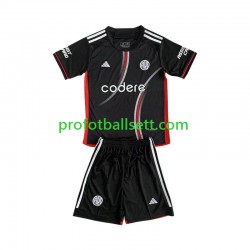 Fotballdrakt CA River Plate Barn Tredjekit 2024-2025 Svart Kortermet