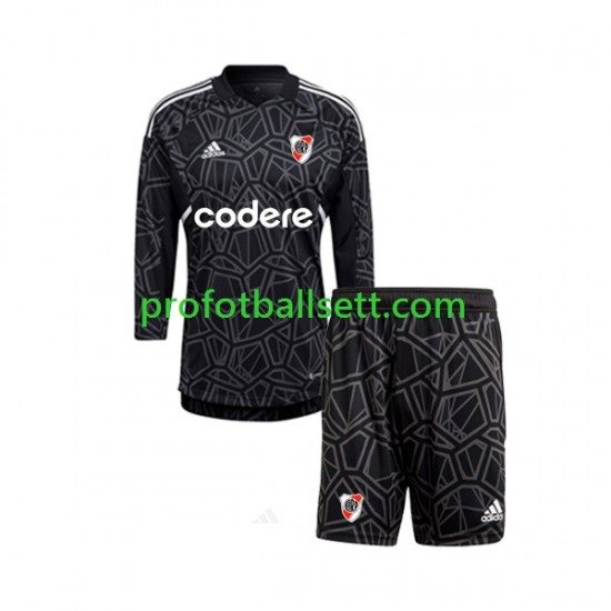 Fotballdrakt CA River Plate Keeper Barn Hjemmekit 2023 Langermet