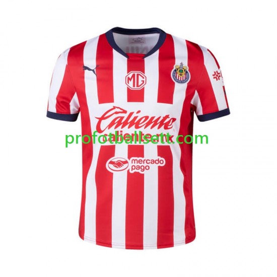 Fotballdrakt CD Guadalajara Herre Hjemmekit 2024-2025 Kortermet
